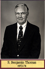 1973-74 S. Benjamin Thomas